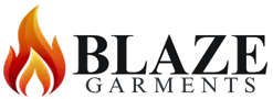Sustainable garment manufacturing facility for Blaze Garments showing eco-friendly clothing production processes.