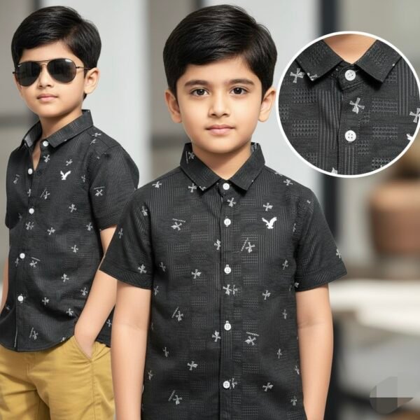 boys half sleeve shirts