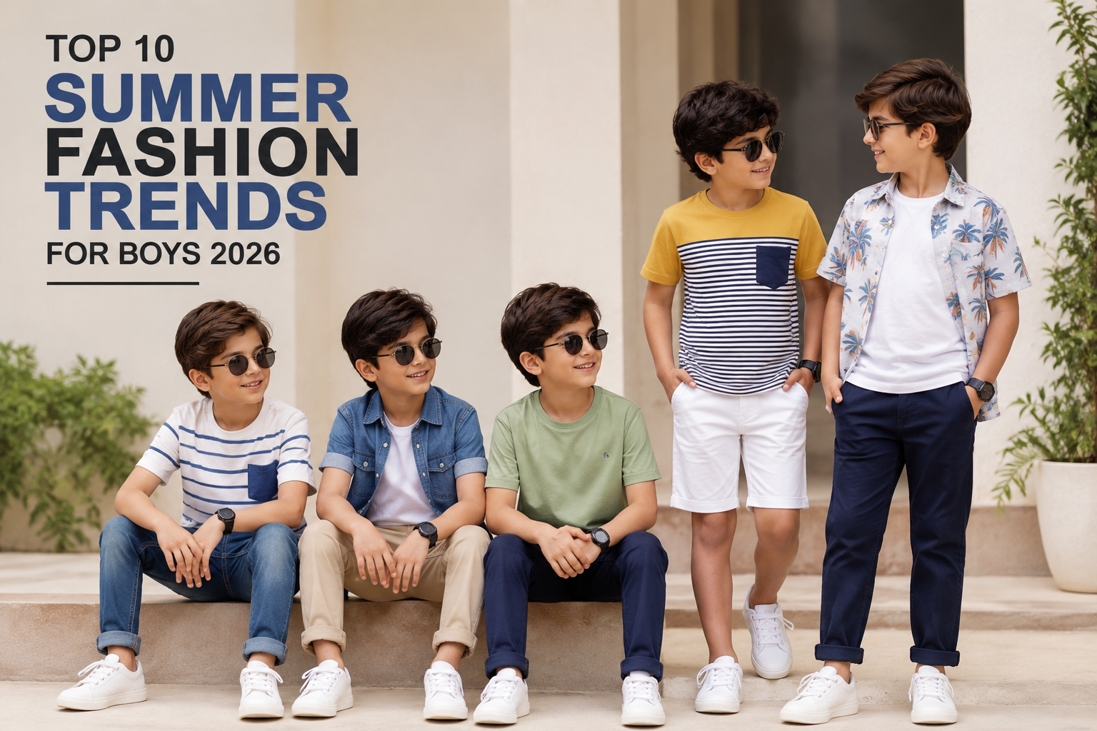 Top 10 Summer Fashion Trends for Boys in 2026: Style Meets Comfort